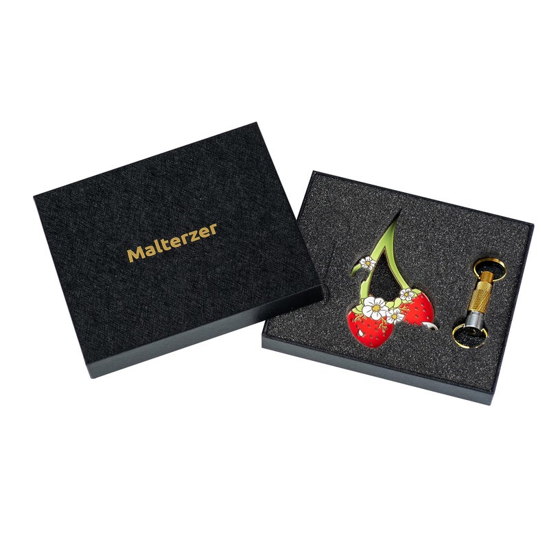 MALTERZER Keychain Safety for Women Self Defense Strawberry Key Chain Accessories Set (Strawberry keychain set 2) - Image 5