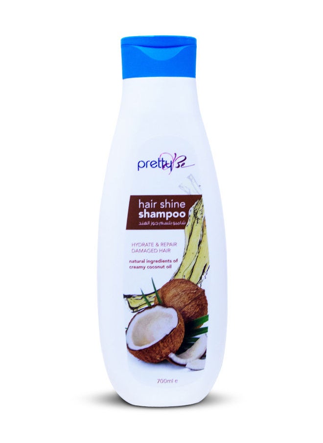 Pretty Be Coconut Hair Shine Shampoo for Hydrate & Repair Damaged Hair 700ml  - Image 1