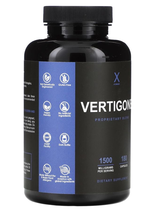 HUMANX Vertigone 1500 mg 180 Capsules (500 mg per Capsule) - Image 2