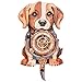 Artipuz 3D Wooden Puzzles for Adults Beagle Clock 3D Puzzles Art and Craft Kits Unique Shape Wood Clock for Adults Handmade Model Building Kit DIY Hobbies Gifts for Family Wall Art Home Decor - Image 2