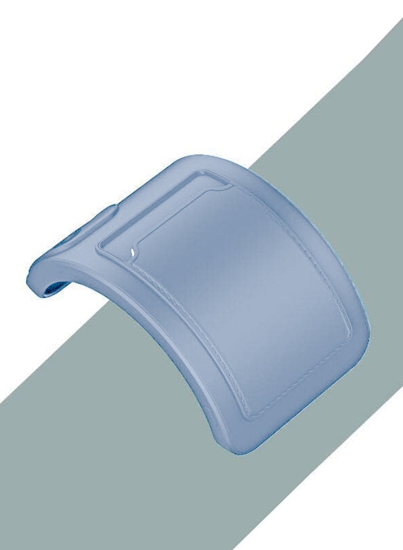 Wtech Silicone TPU With Card Holder Case Cover For Itel P55+ / P55 Plus 4G 2024 Grey - Image 4