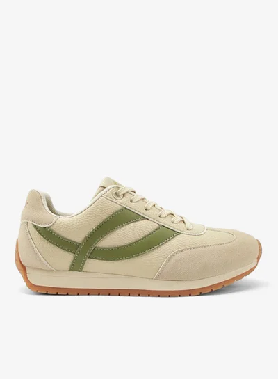 Lee Cooper Women's Panelled Lace-Up Sneakers