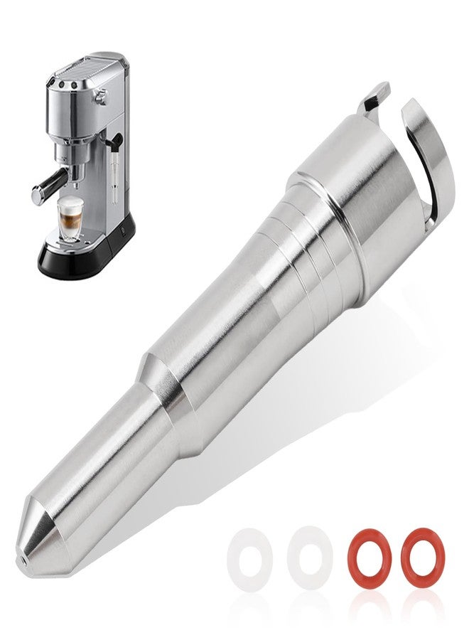 WGFOIP Stainless Steel Coffee Steam Nozzle, Steam Wand Tip Replacement Fine and Soft Milk Foam for ECP3420 EC680 - Image 1