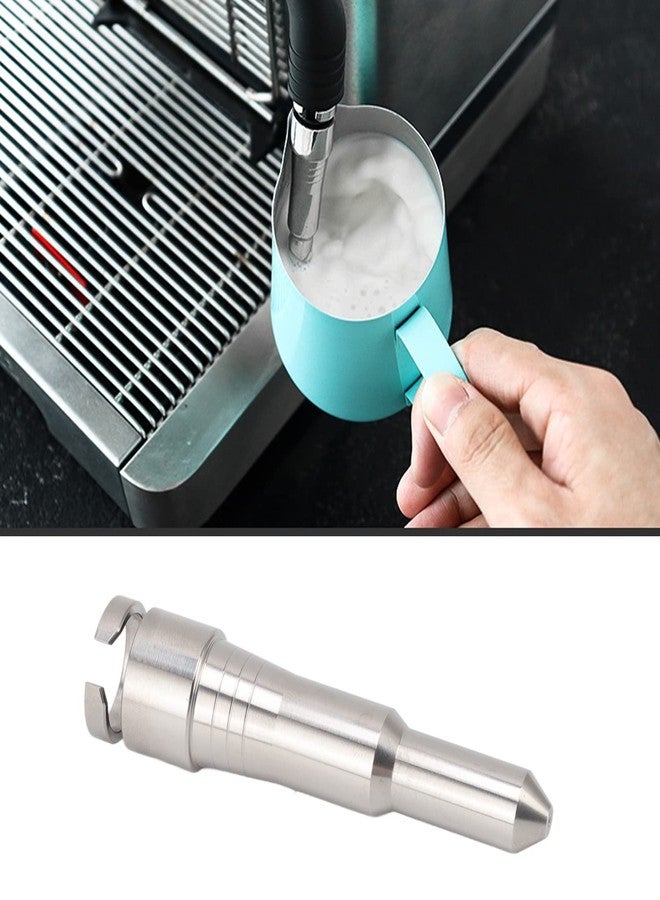 WGFOIP Stainless Steel Coffee Steam Nozzle, Steam Wand Tip Replacement Fine and Soft Milk Foam for ECP3420 EC680 - Image 2