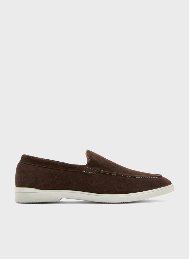 Robert Wood Genuine Suede Leather Loafers - Image 1