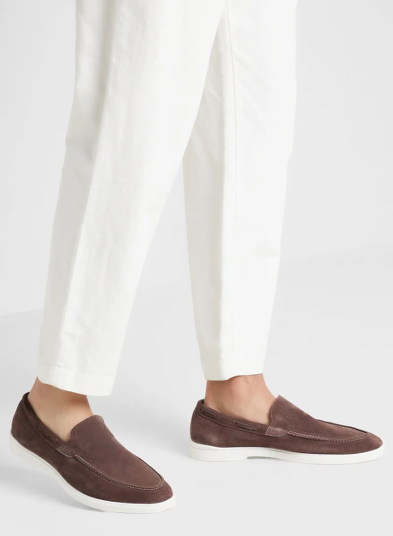 Robert Wood  Genuine Suede Leather Loafers for Men | Best Price UAE