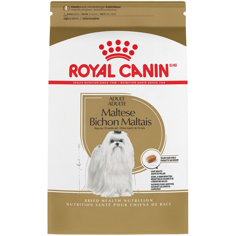 Royal Canin Breed Health Nutrition Maltese Adult Dry Dog Food, 2.5 lb Bag - Image 1