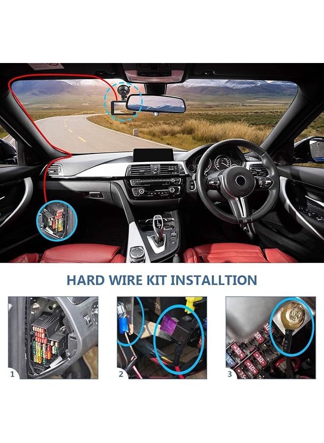 Generic Hardwire Kit,For Dashcam Dc 12-24V To 5V/3A Low Voltage Protection 24H Parking Surveillance Equipped With A Small Power Connec,Dash Cam Hardwire Kit,Car Dash Camera Type C Charger Hard Wire Kit - Image 5