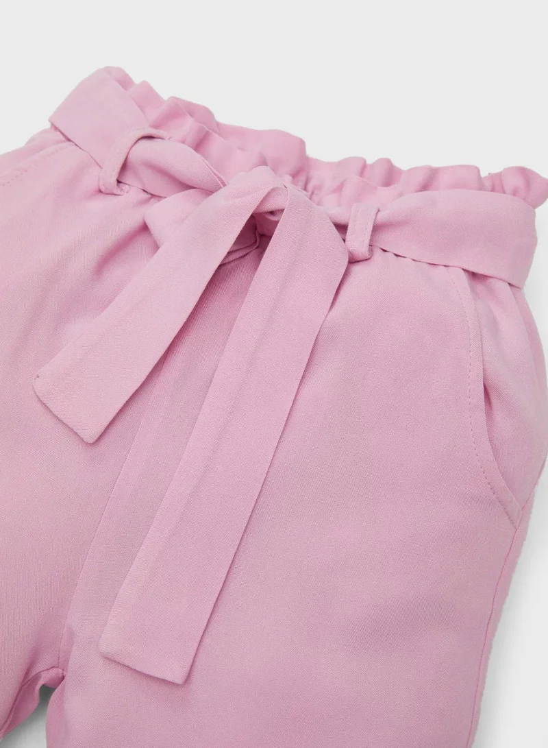 DeFacto Baby Girl Regular Fit Straight Leg Viscose Trousers