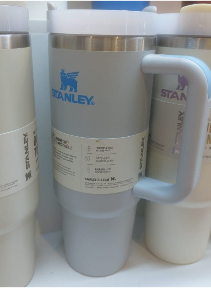 Stanley - 30oz Tumbler with Handle Insulated Stainless Steel Travel Coffee Mug with Straw & Medium Water Bottle Cup for Hot & Cold Beverages - Image 1