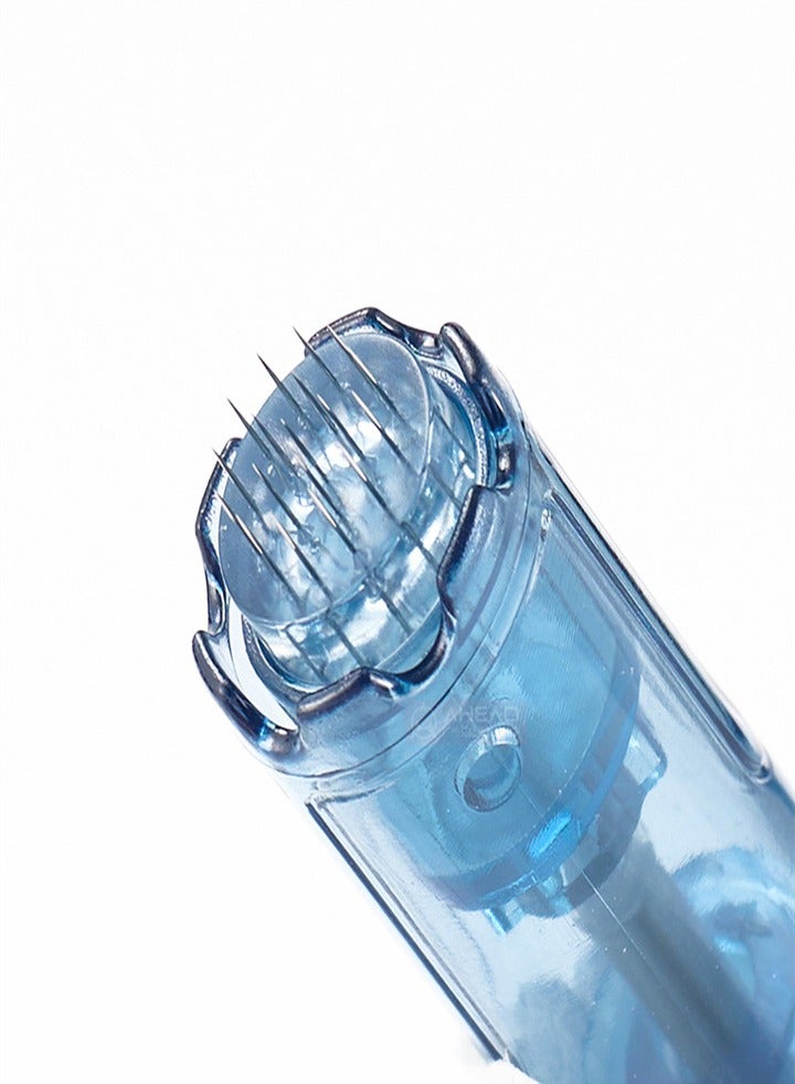 general 10-pack Dr.Pen Microneedle Pen Needle Cartridges - Compatible with Dr.Pen A9, A11, A8S, M8S models, Disposable Replacement Parts with Bayonet (18 Needles) - Image 1