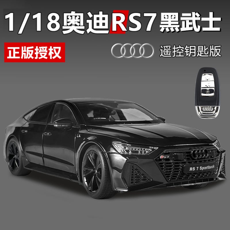 1:18 Audi RS7 Alloy Toy Car Model – Sound and Light Features for Boys - Image 3