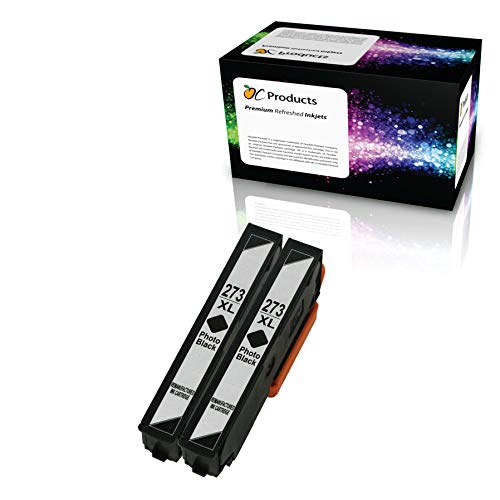 OCProducts Remanufactured Ink Cartridge Replacement 2 Pack for Epson 273 273XL Photo Black for Expression XP-520 XP-600 XP-610 XP-620 XP-800 XP-810 XP-820 (2 Photo Black) - Image 2