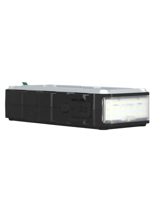 أوتو سمارت مُشغل البطارية 24000 مللي أمبير في الساعة مع منفذين USB وشاشة LCD أسود وفضي 24.5 x 12.5 x 16 سم ET5000 - Image 4