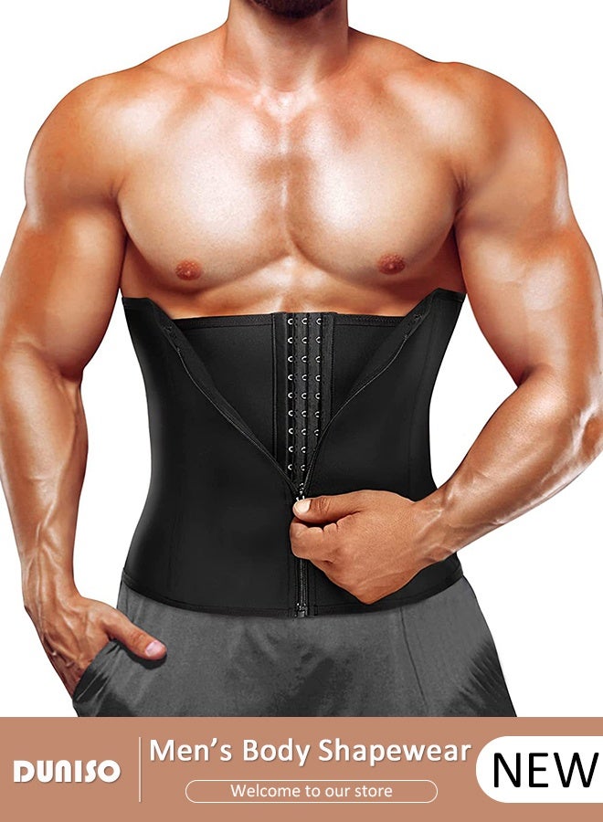 DUNISO High Waist Shapewear Girdle for Men Protect Waist Shaping Belt Tummy Control Shapewear Sport Workout Slimming Body Shaper Bands  - Image 1