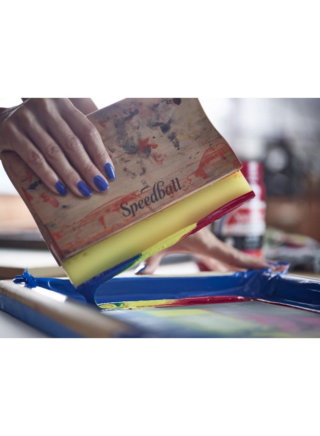 Speedball Nitrile Squeegee, 6-Inch, 65 Durometer for Fabric Silk Screen Printing - Image 2