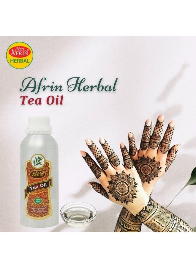 Afrin Henna Mahendi Tea Oil For Making Mahendi Cones 200 Ml - Image 3