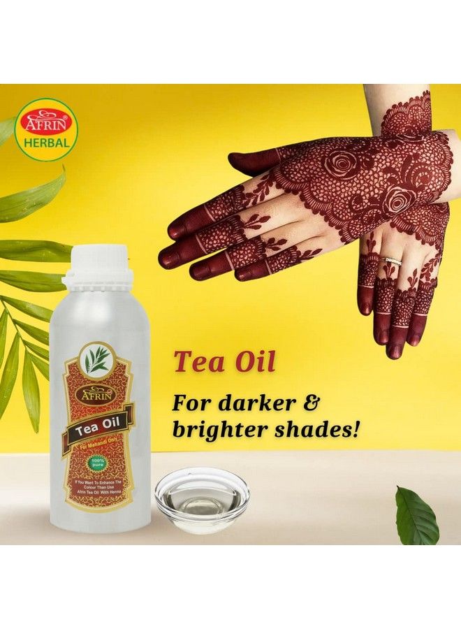 Afrin Henna Mahendi Tea Oil For Making Mahendi Cones 200 Ml - Image 5