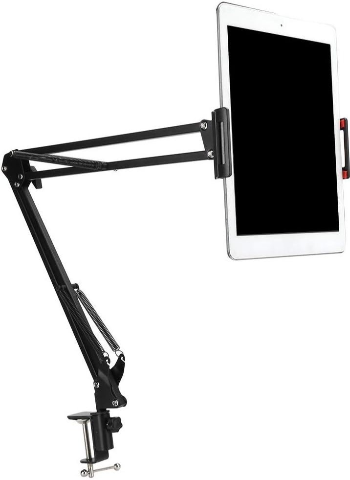 ELTRAZONE Phone Holder Bed, Phone Stand Tablet PC Mount | Lazy Arm Holder Clamp Mount Bracket Bed for Most 10 Inch and Below Mobile Phone/Tablet PC  - Image 1