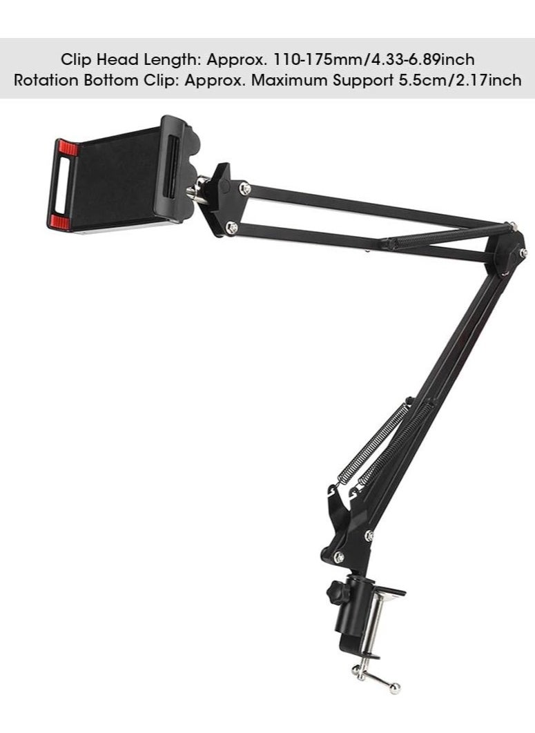 ELTRAZONE Phone Holder Bed, Phone Stand Tablet PC Mount | Lazy Arm Holder Clamp Mount Bracket Bed for Most 10 Inch and Below Mobile Phone/Tablet PC  - Image 4