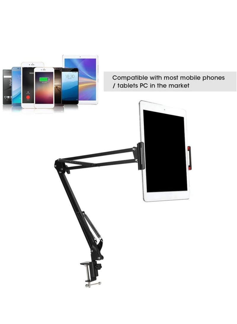 ELTRAZONE Phone Holder Bed, Phone Stand Tablet PC Mount | Lazy Arm Holder Clamp Mount Bracket Bed for Most 10 Inch and Below Mobile Phone/Tablet PC  - Image 2