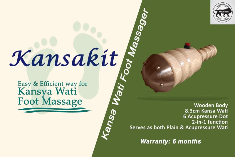 Kansakit Kansa Wati Foot Massager Wooden - Image 2