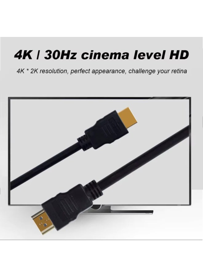 High‑Speed HDMI Cable – 4K@60 Hz, 18 Gbps, Gold‑Plated Connectors, 2 m - Image 3