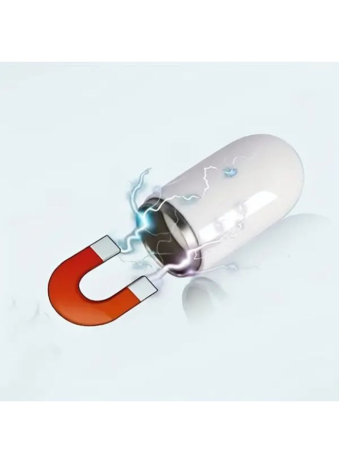 3 قطع أغطية بيضاء مغناطيسية لطرف قلم Apple من الجيل الأول - حماية متينة - Image 5