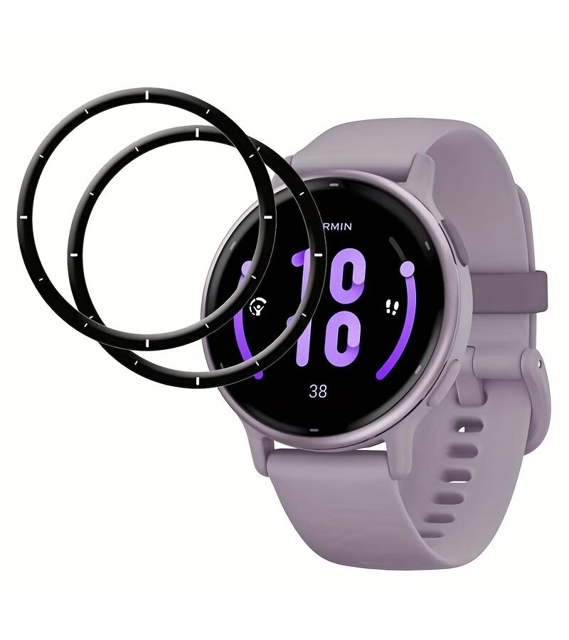3 Pcs Screen Protector Film With 3D Curved Edges For Garmin Vivoactive 5 - Image 3