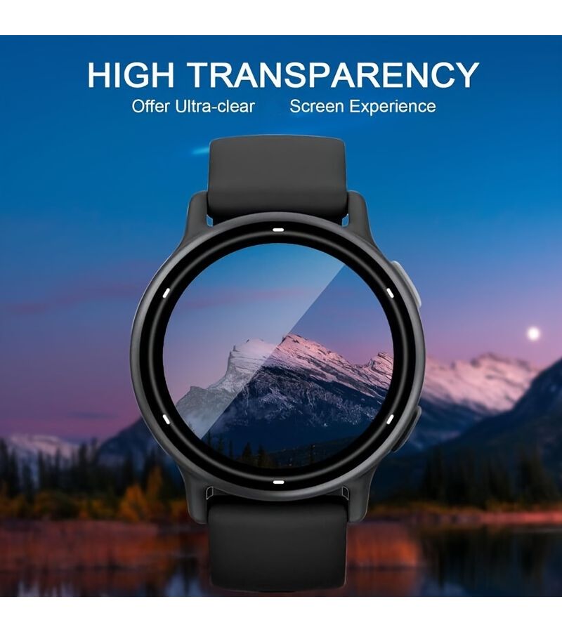 3 Pcs Screen Protector Film With 3D Curved Edges For Garmin Vivoactive 5 - Image 5