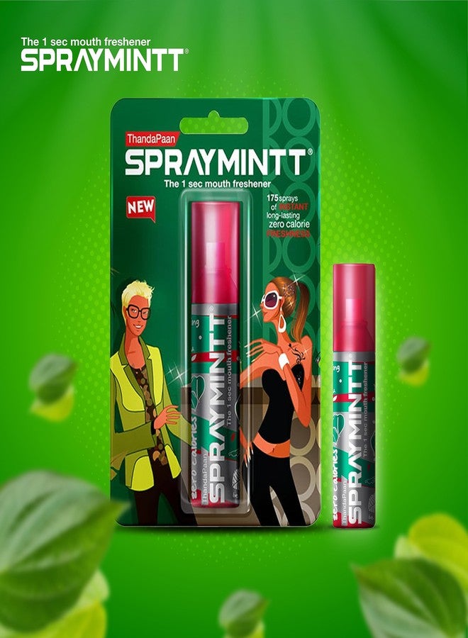 Spraymintt سبراي مينت كومبو | اليشيل ساونفشيفر وثاندابان، متعدد، 15 جرام | مخوص | معطر التنفس|نظافة الفم | - Image 2