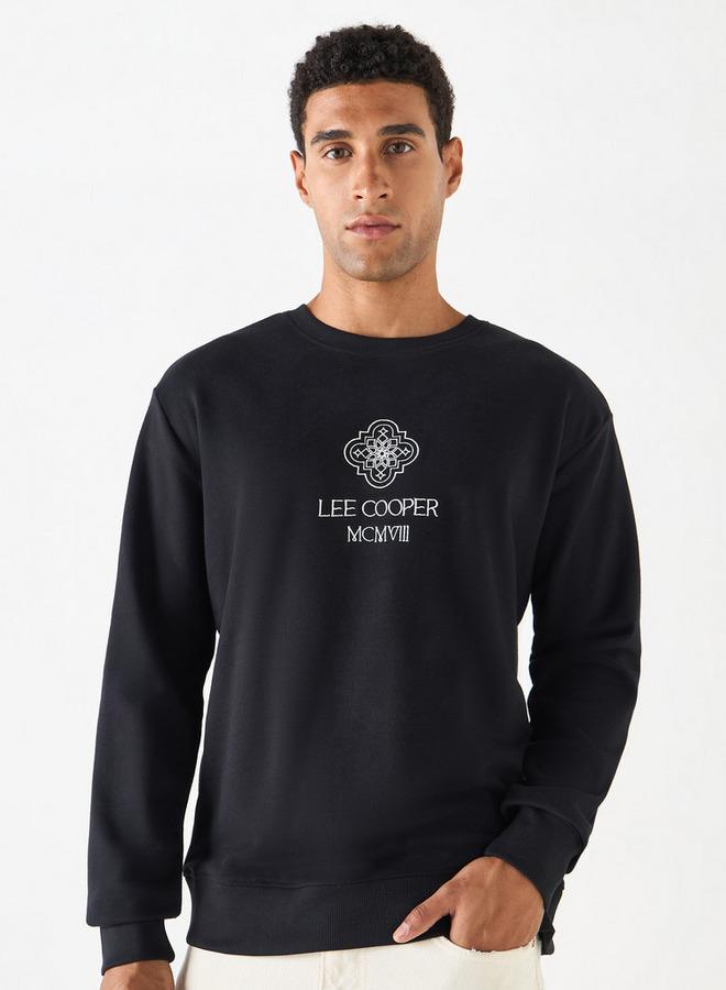 لي كوبر سويت شيرت بطبعات وياقة ضيقة من لي كوبر - Image 3