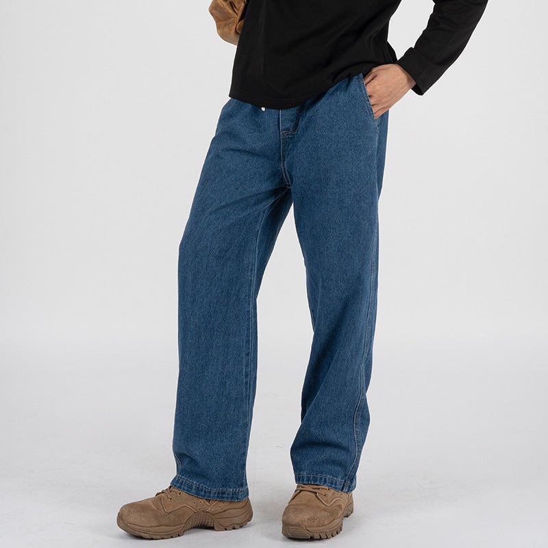 Unisex Casual Daily Denim Jeans - Image 2