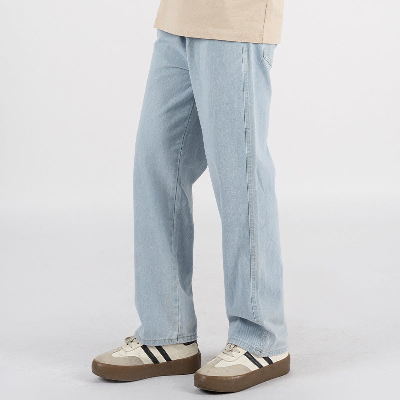 Unisex Casual Daily Denim Jeans - Image 4