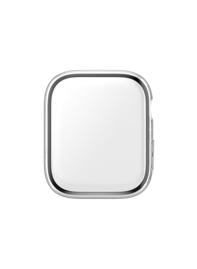 PanzerGlass واقي شاشة كامل الجسم من PanzerGlass مع D3O Apple Watch Series 9 2023 41 مم | تغطية كاملة للشاشة والإطار، تقنية D3O، حماية من السقوط/الصدمات/الخدوش، سهل التركيب - شفاف مع إطار شفاف - Image 4