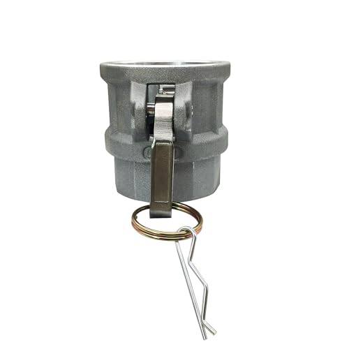 Beduan Aluminum Cam Lock Fittings Part D Cam and Groove Hose Fitting 1 Female Coupler x 1 Female NPT Threaded Adapter - Image 3