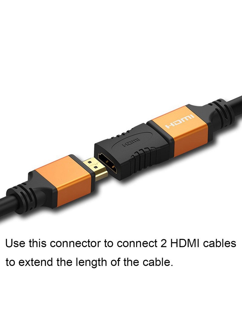 HDMI to HDMI Adapter Connector HDMI Female to HDMI Female Connector Supports 4K - Image 2