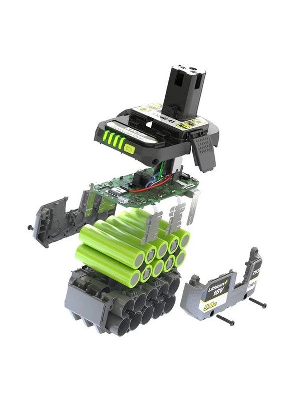 Ryobi 18V Battery, 5Ah, Lithium ion, With charger level indicator - Image 2