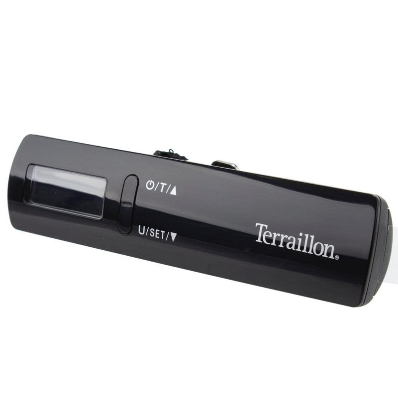 Terraillon Luggage Scale with Fastening Strap 50 kg, Black, Travel Scale with Fastening Strap - Image 2