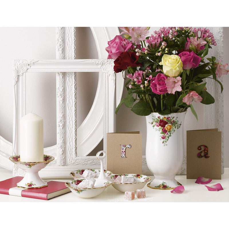 ROYAL ALBERT طقم علب رويال ألبرت الورود القديمة، (24 أونصة، 39 أونصة و 56 أونصة)، متعدد الألوان - Image 3