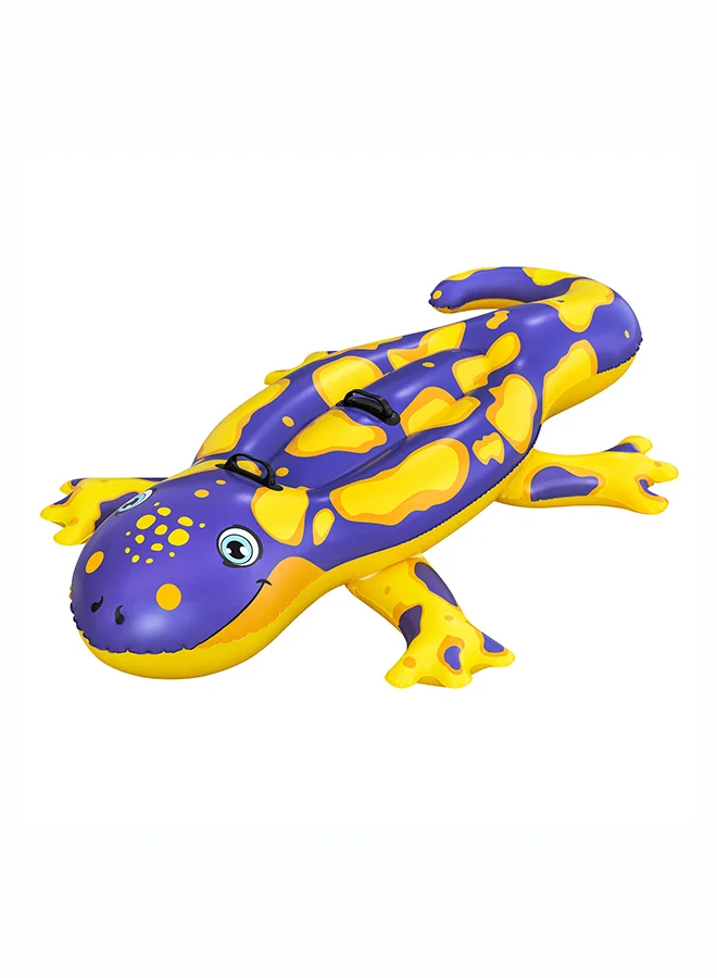 بست واي Bestway, 3" x 46.5"/ Splashin' Salamander Ride-On Inflatable Outdoor Water Play Toy for Kids and Families, Durable Premium Quality Material, Easy Inflate and Deflate Design, Pool Beach Garden Summer Fun Activity, 6'