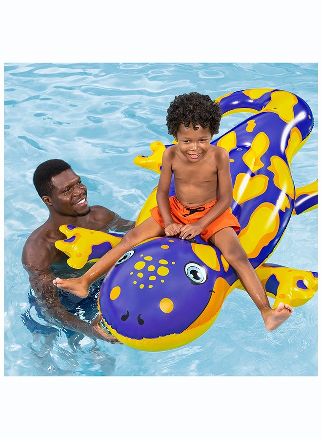Bestway بيستواي، 3" × 46.5"/ لعبة مائية قابلة للنفخ للعب في الهواء الطلق للأطفال والعائلات، مصنوعة من مواد عالية الجودة ومتينة، تصميم سهل للنفخ والتفريغ، نشاط صيفي للحمام والشاطئ والحديقة، 6' - Image 4