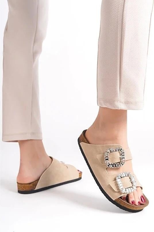Mcdark Women's Double Stone Slippers - Image 1