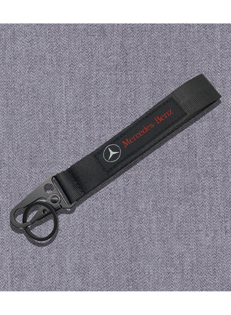 Mercedes-Benz Car Key Chain Home Keychain Type Fabric Strap Keychain Benz 1 Pieces  - Image 1