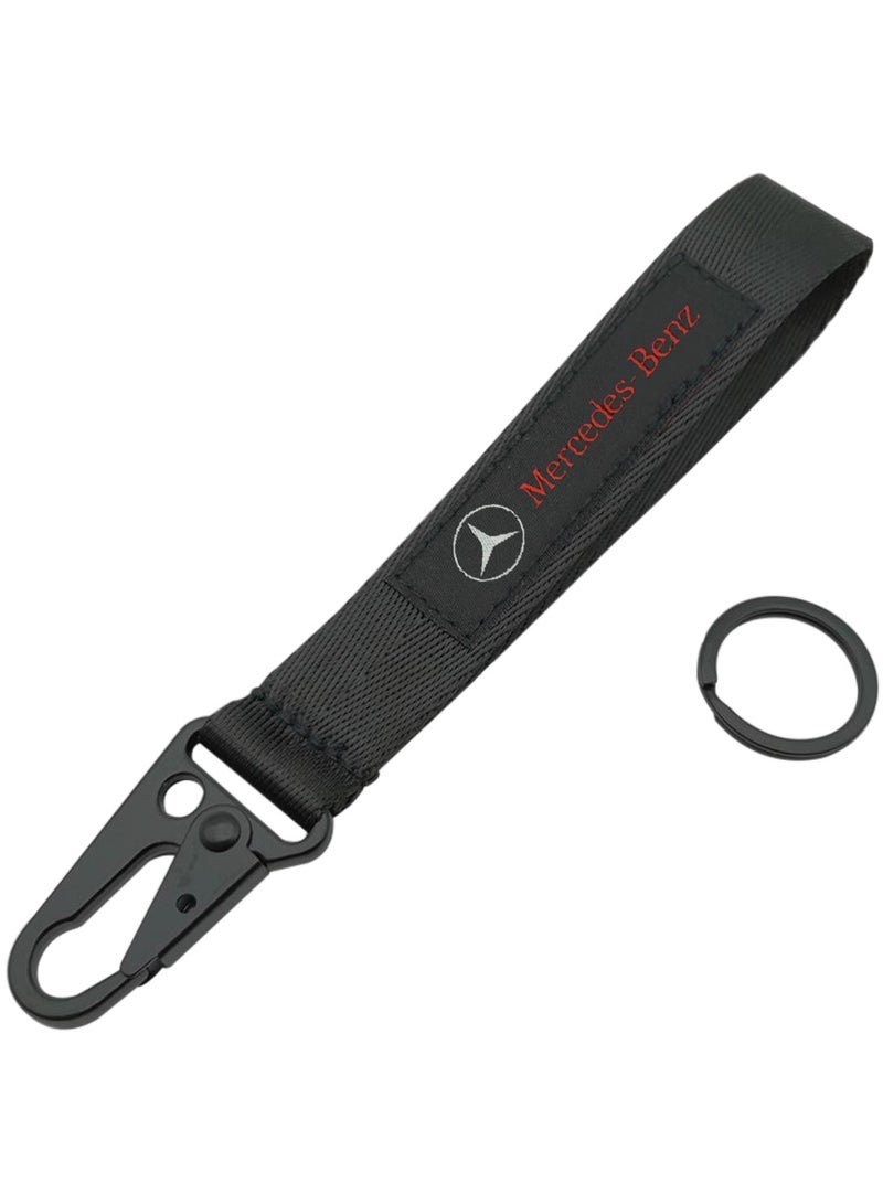 Mercedes-Benz Car Key Chain Home Keychain Type Fabric Strap Keychain Benz 1 Pieces  - Image 2