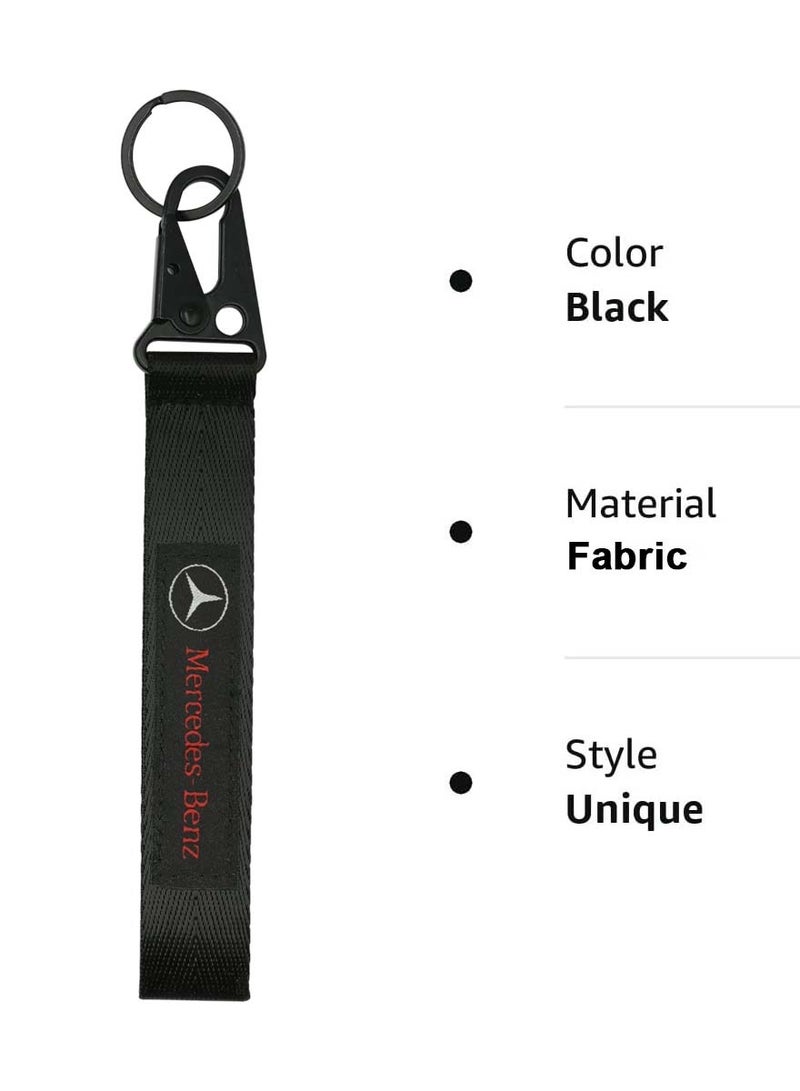 Mercedes-Benz Car Key Chain Home Keychain Type Fabric Strap Keychain Benz 1 Pieces  - Image 3