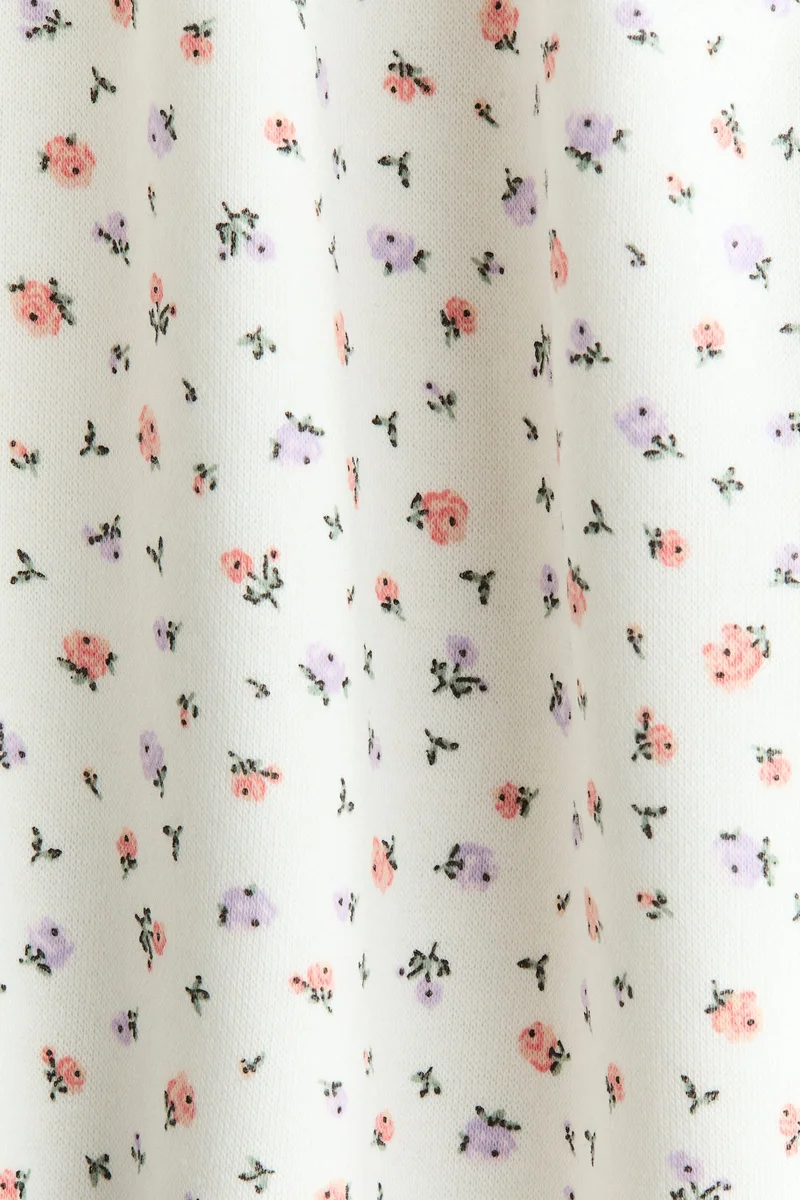 اتش اند ام فستان منقوش من خامة سميكة