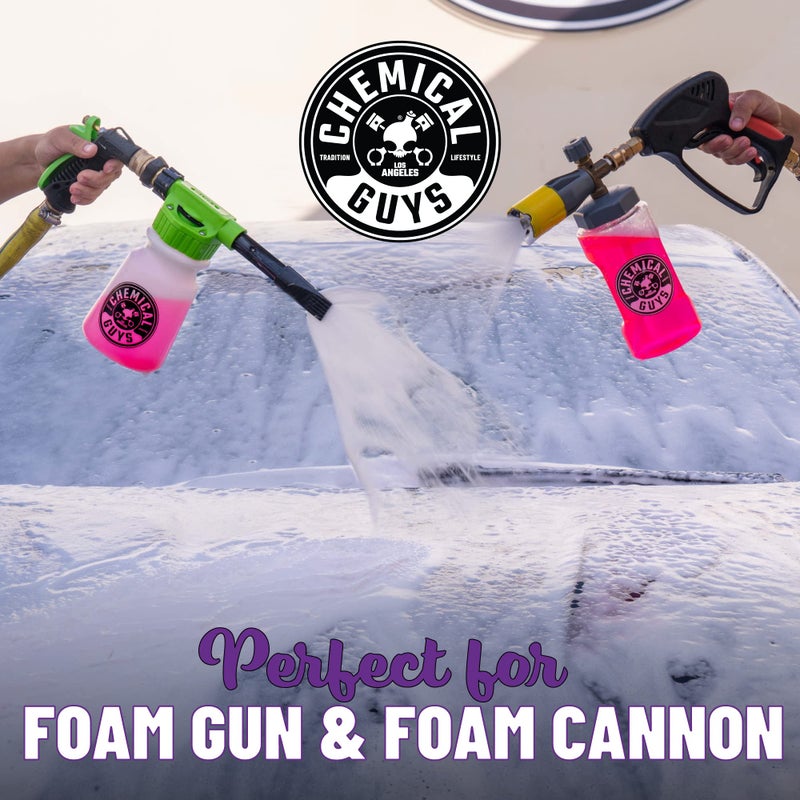 Chemical Guys CWS215 Sticky Snowball Ultra Snow Foam Car Wash Soap (Works with Foam Cannons, Foam Guns or Bucket Washes) for Cars, Trucks, Motorcycles, RVs & More 128 fl oz (1 Gallon) Cherry Scent - Image 3