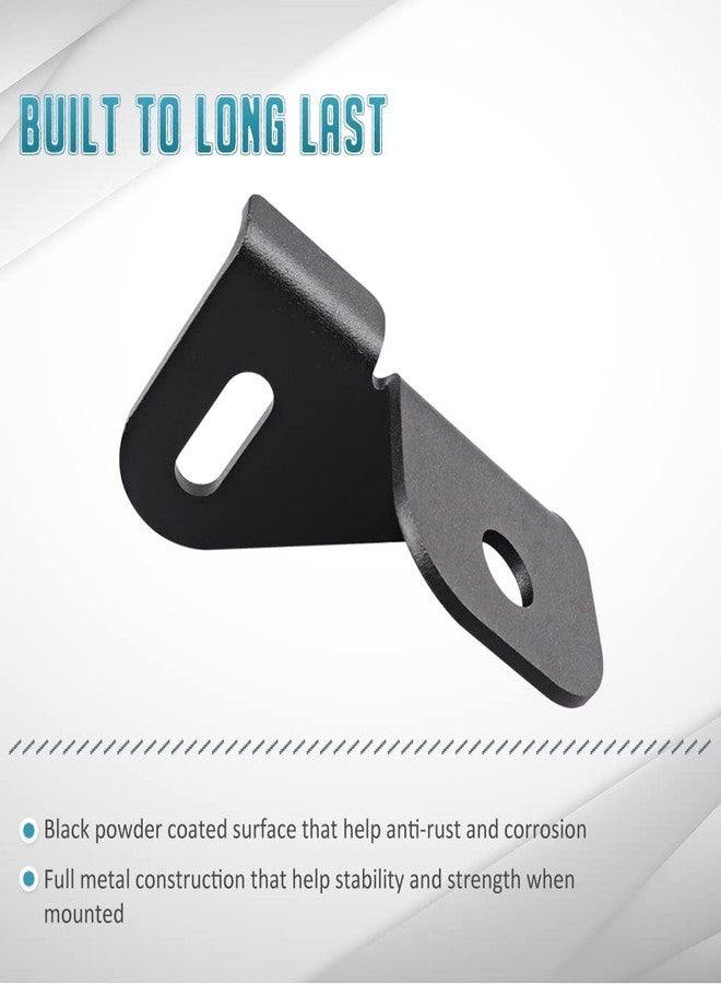 Globled Jl Antenna Mount Driver Side Cb Radio Driver'S Mounting Bracket Front Near The Hood Holder Compatible With Jeep Wrangler Jlu & Gladiator Jt 2018-2023 - Image 2