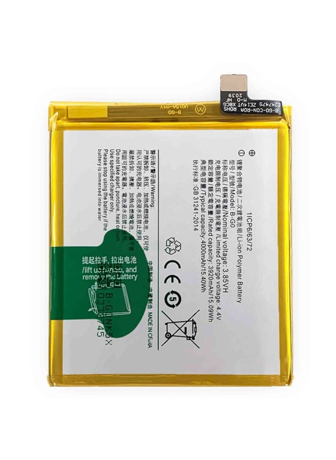 Generic - For VIVO Mobile Phone X21 Battery X9plus X7 X20 X23 X27/V11/V15/Y19 Large Capacity-Standard Capacity:B-T3 - Image 1